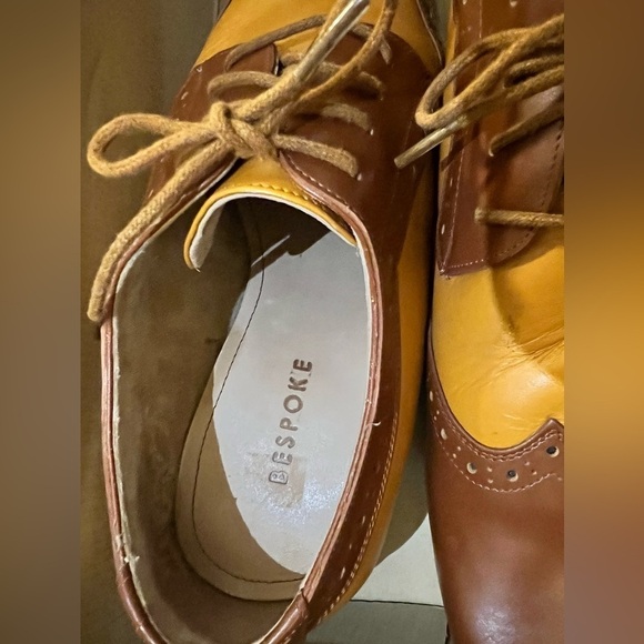 Custom two toned brown tan shoes (MB2) main image 4